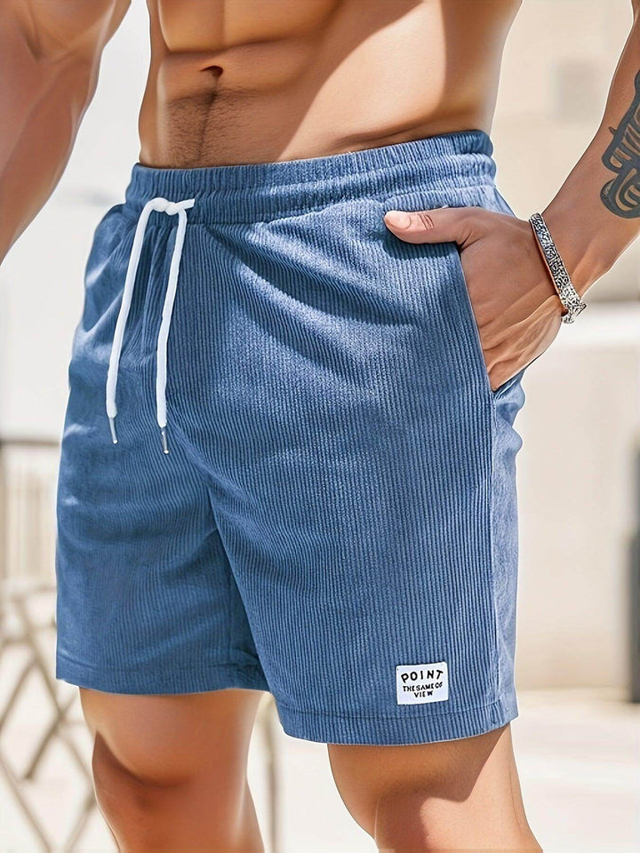 Men's Casual Shorts with Drawstring