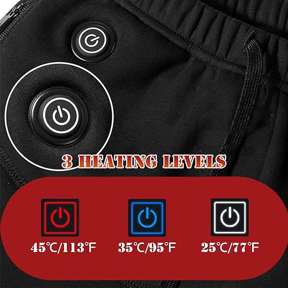 Unisex Rechargeable Heated Thermal Underwear - Winter Base Layer