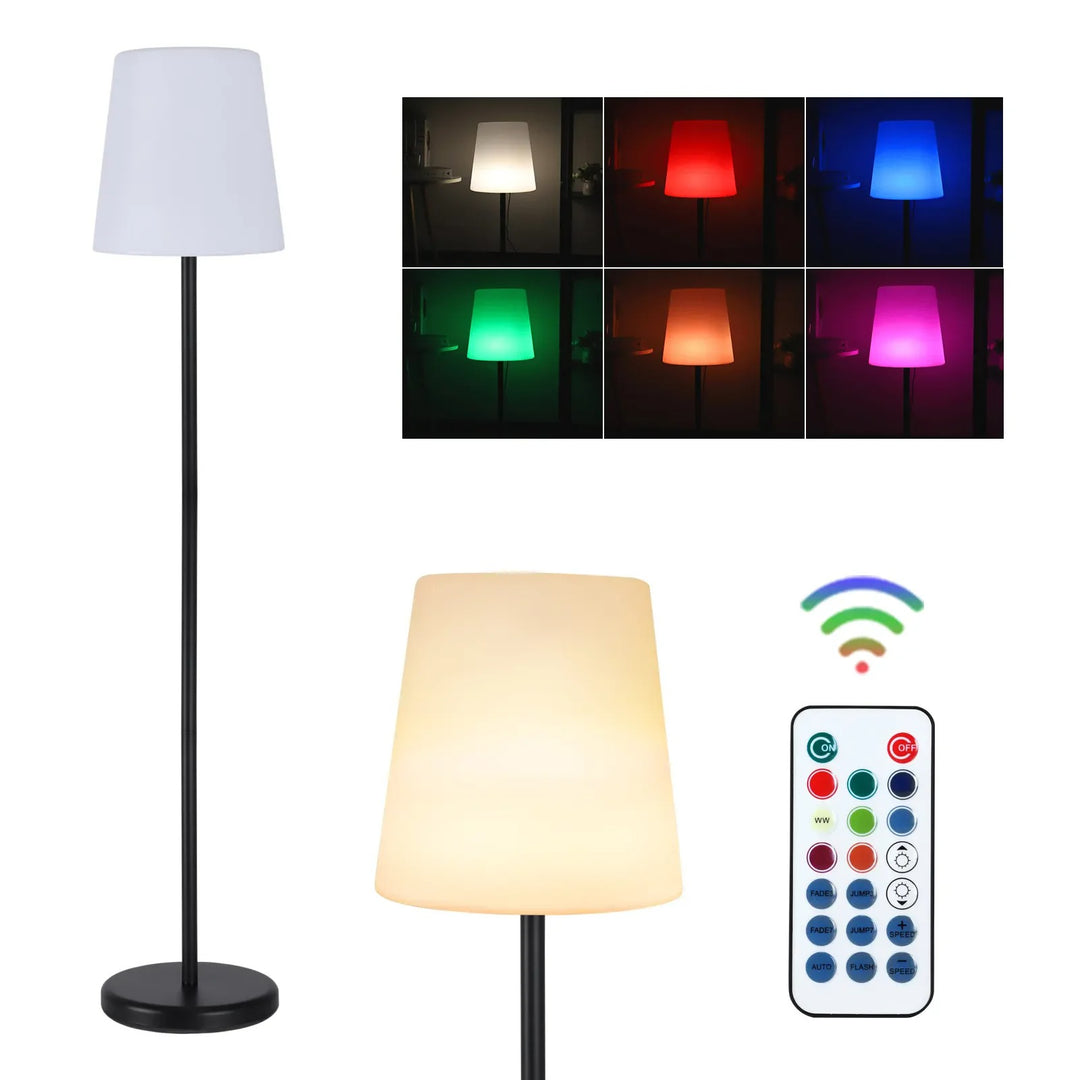 Contemporary Metal and Acrylic Floor-standing Lamp for Home