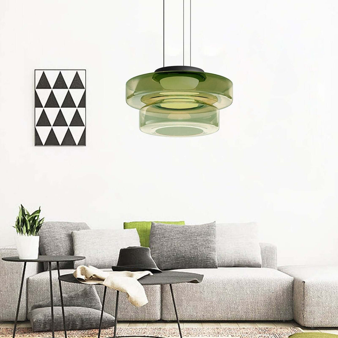 Modern Glass Pendant Light Fixture