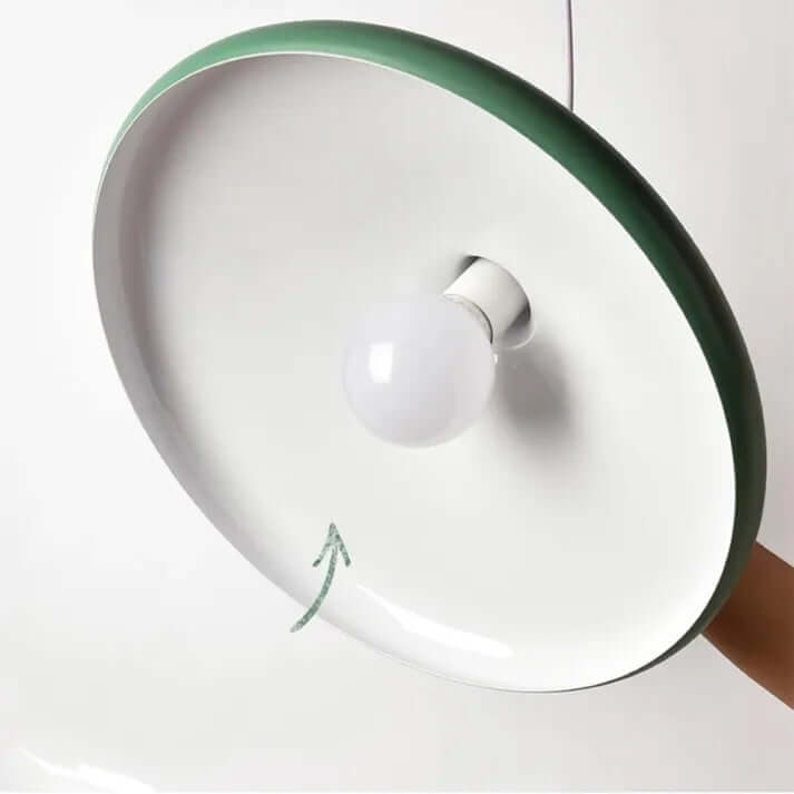 Conical Metal Pendant Lamp