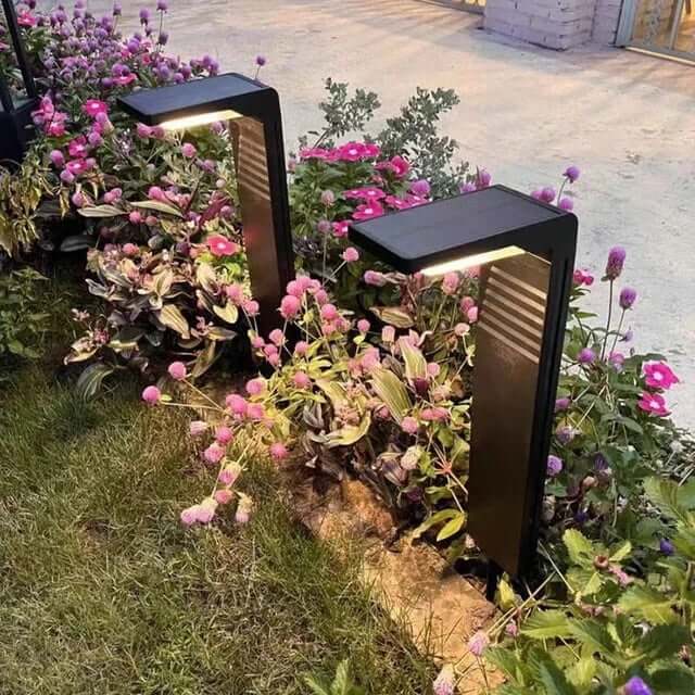 Solar Garden Light, Outdoor LED Lamp, 4W, Warm White