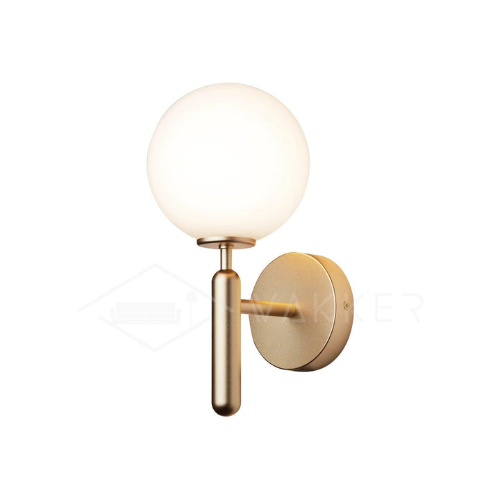 Modern Glass Wall Sconce - Elegant Lighting Fixture