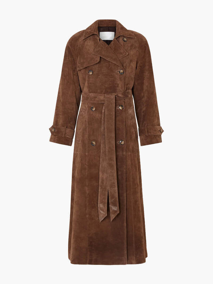 Women's Classic Long Trench Coat