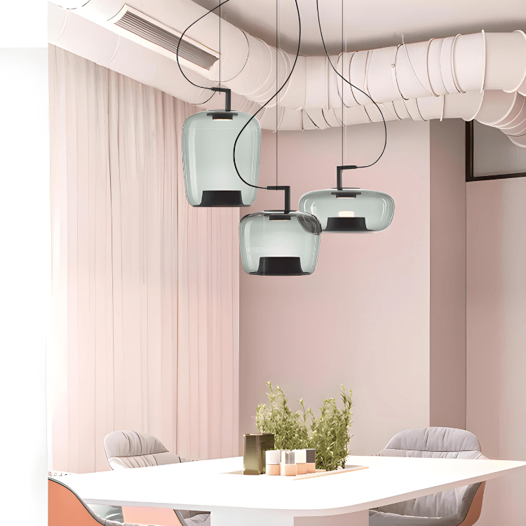 Modern Glass LED Pendant Light