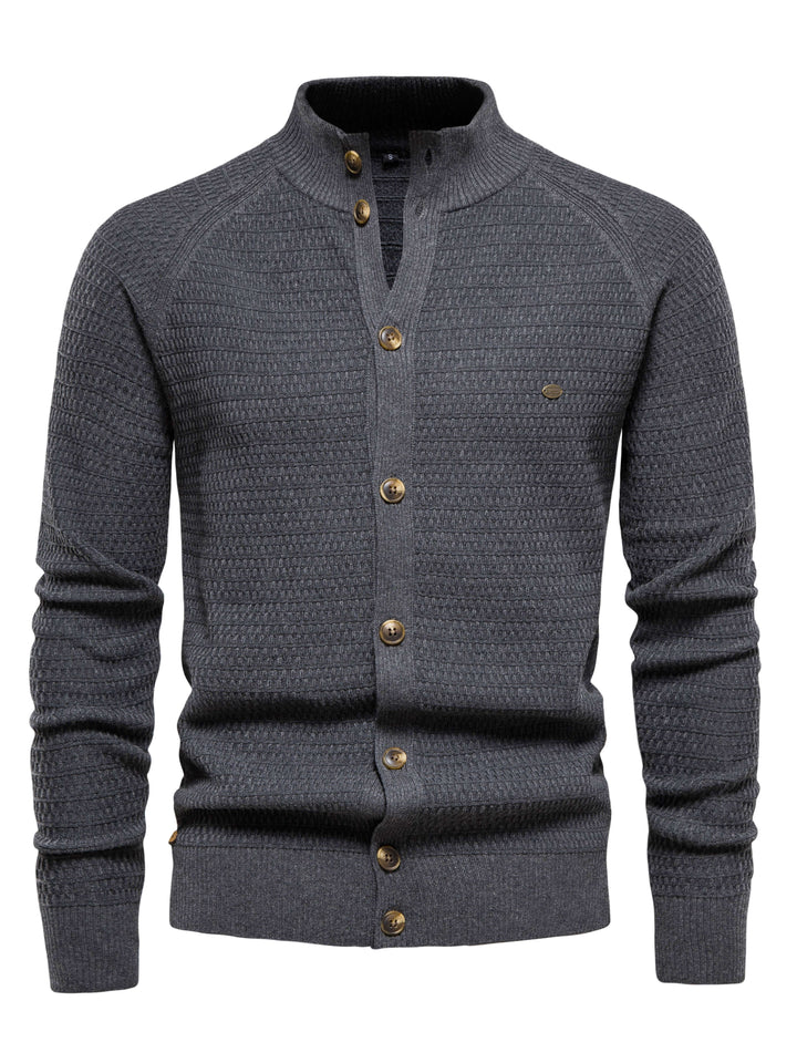 Men's Knitted Cardigan Sweater