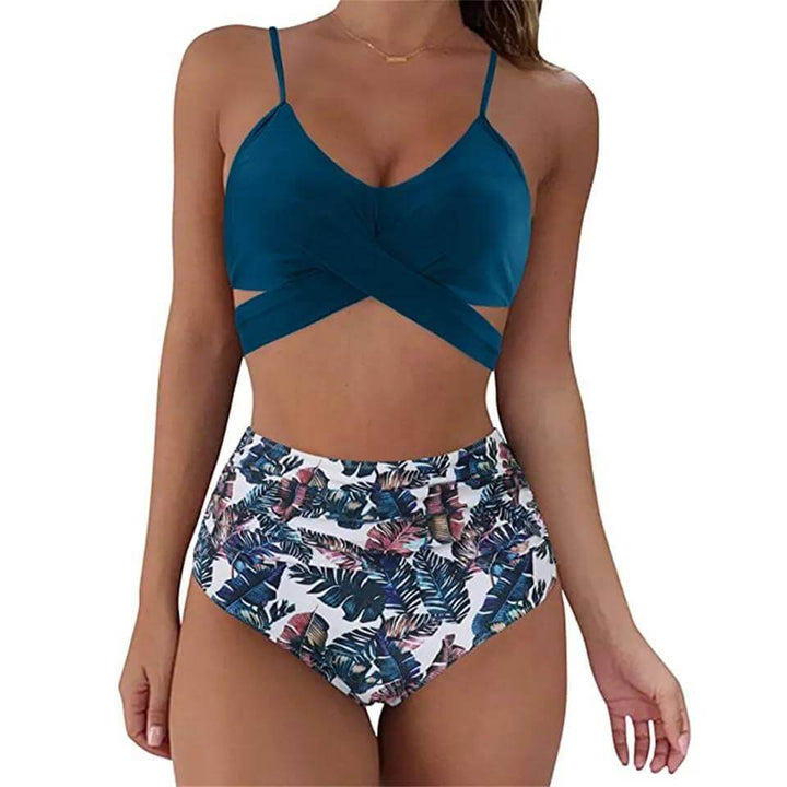 Women's Elegant High-Waisted Bikini Set