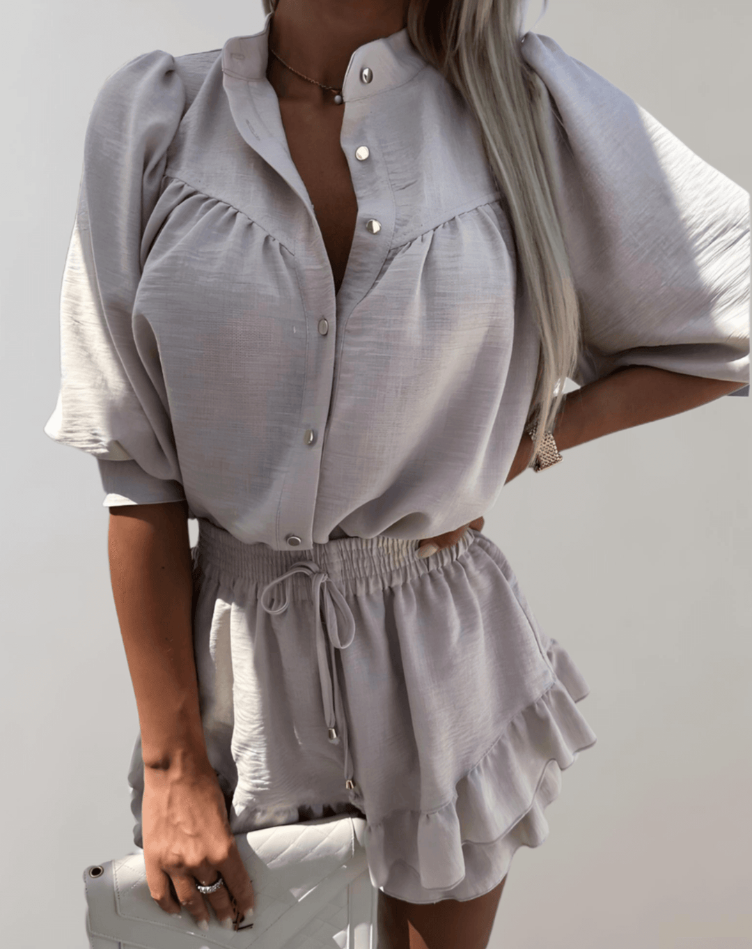 Women's Tweed Two-Piece Set