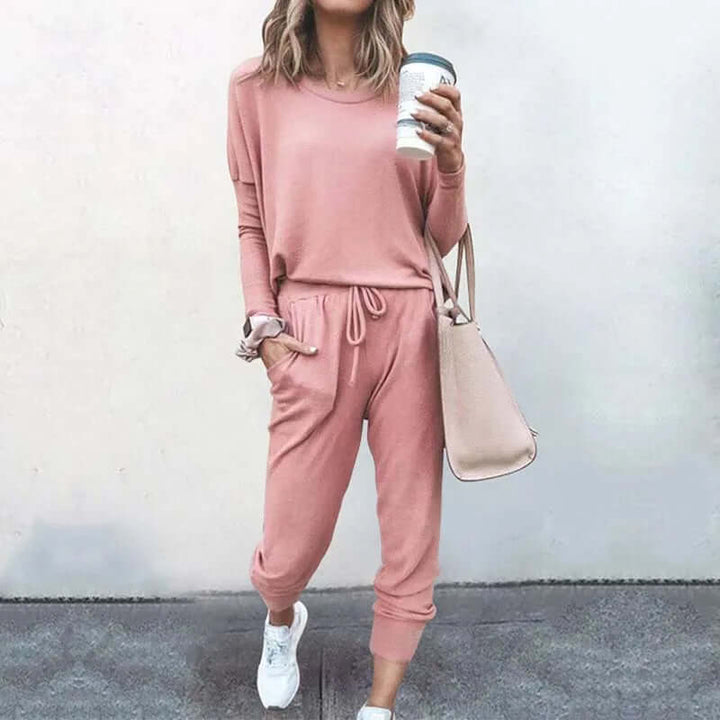 Women's Loose Tracksuit Set for Casual Comfort