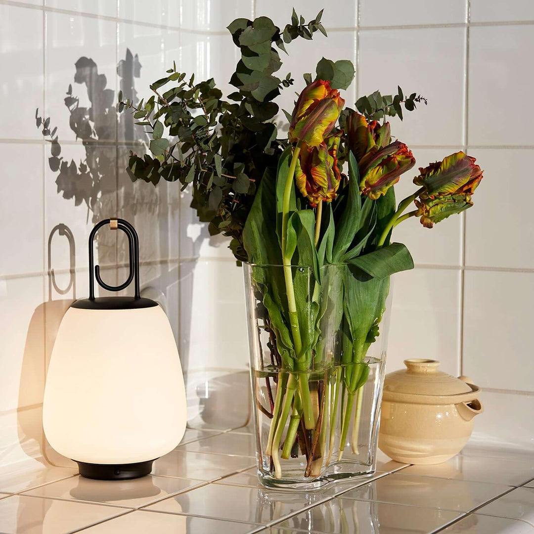 Portable LED Table Lamp with Built-in Battery