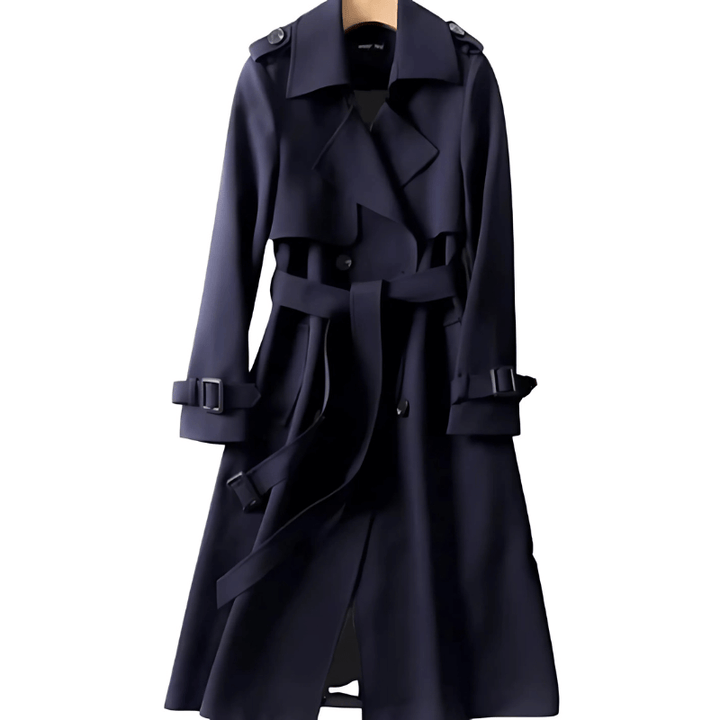 Women's Double-Breasted Trench Coat