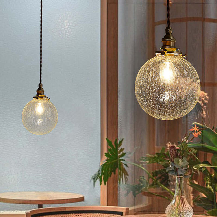 Elegant Crystal Glass Pendant Light