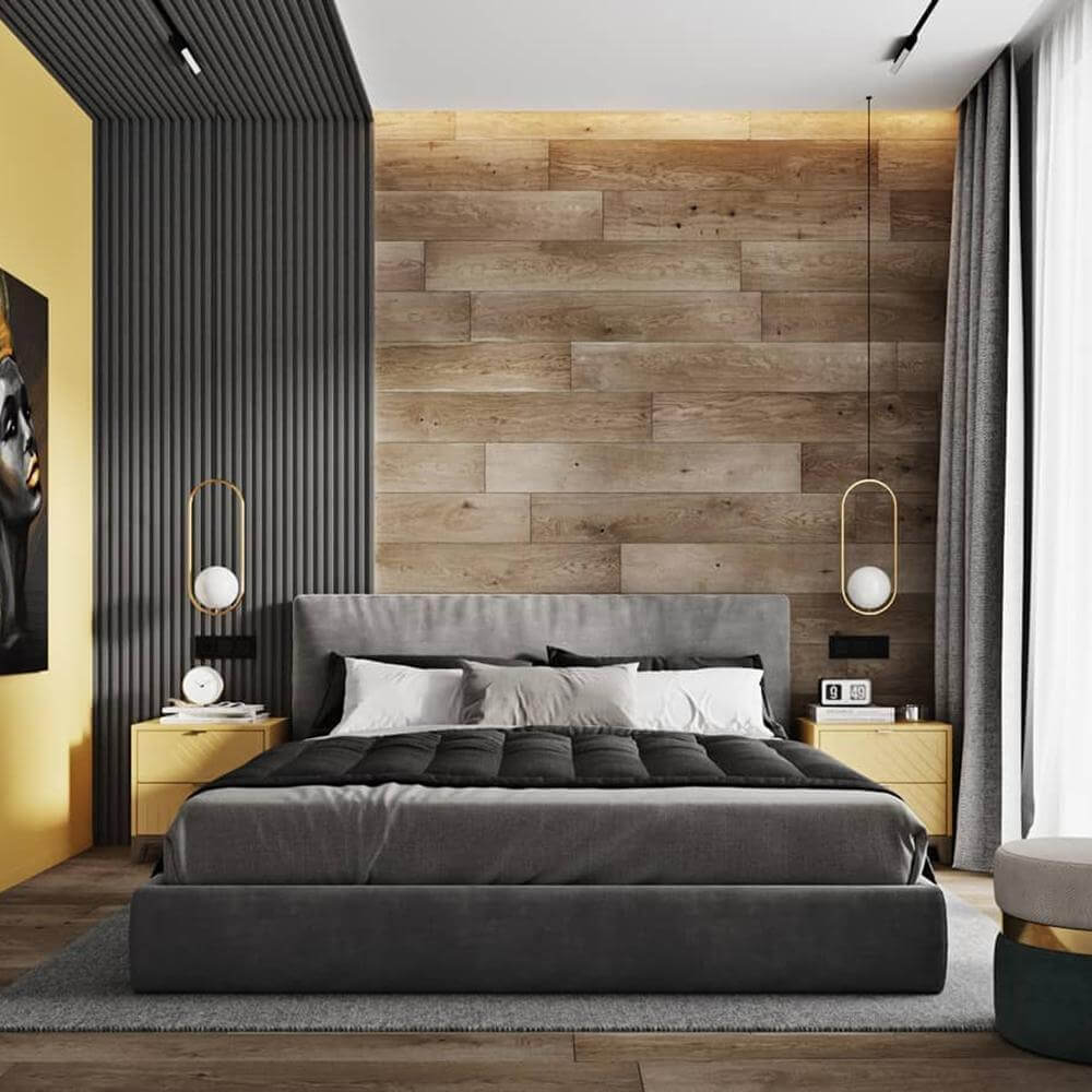 Modern Pendant Lamp with Metal & Glass