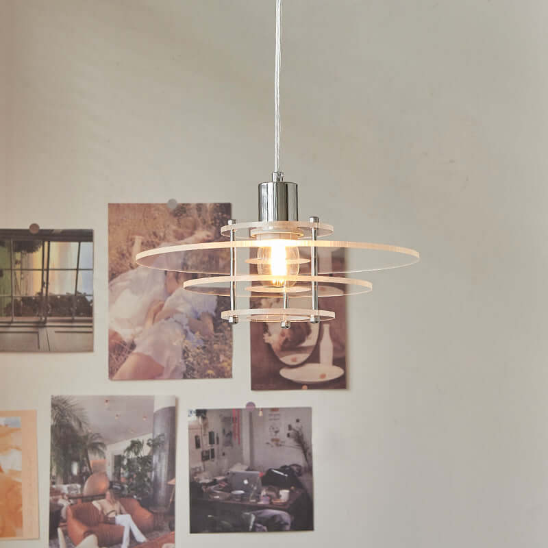 Modern Acrylic UFO Pendant Light