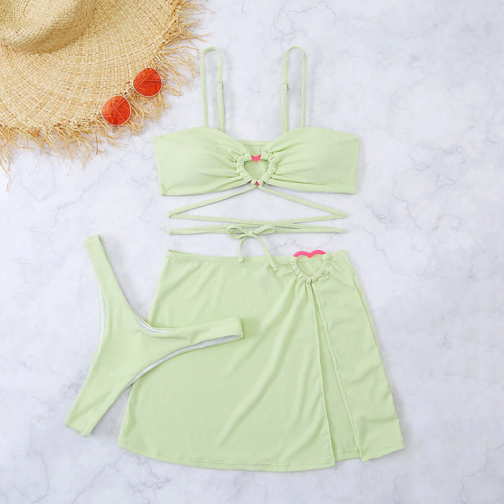 Women's Textured Bikini Set