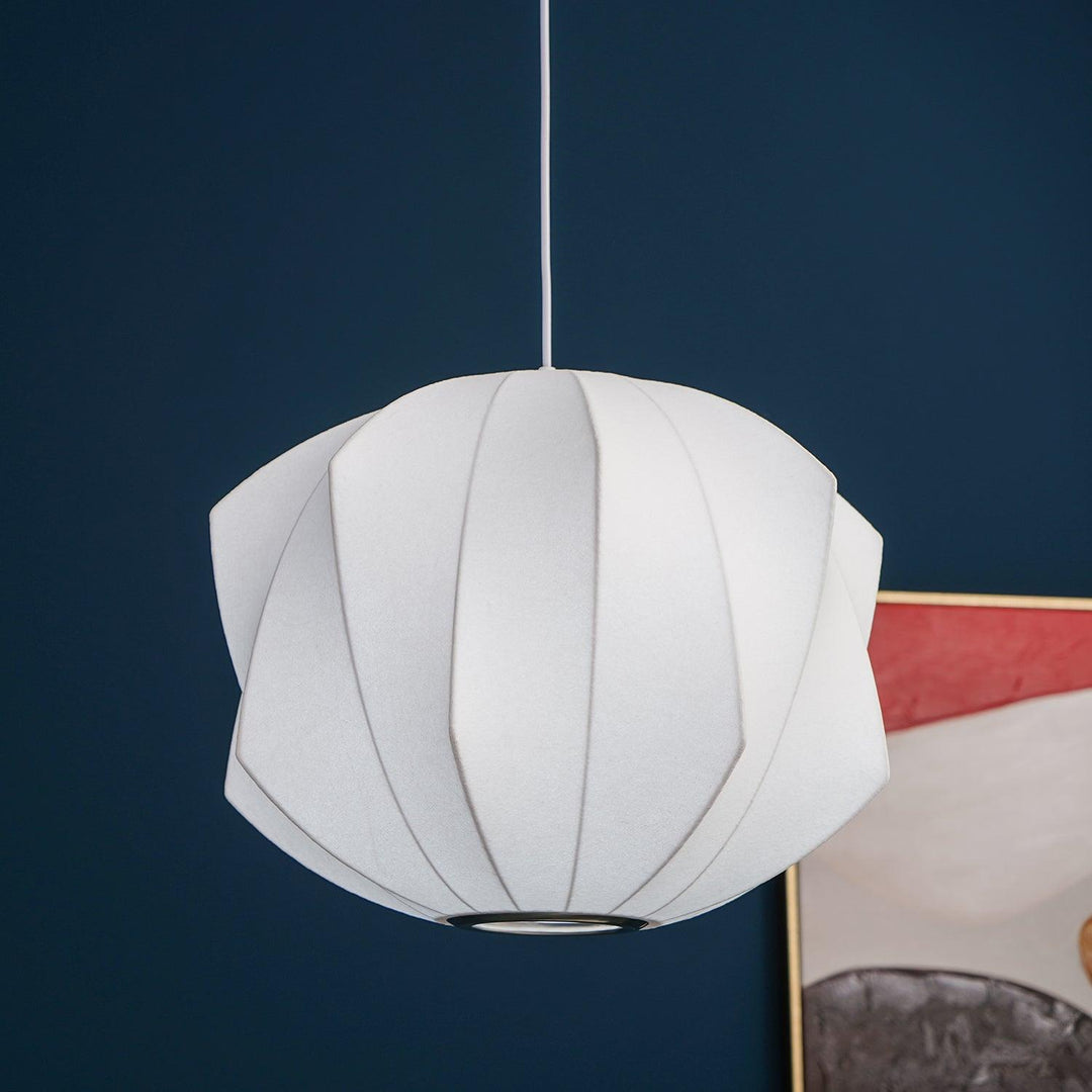 Modern Silk Pendant Light