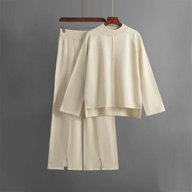 Women's Loose Wide-Leg Lounge Set