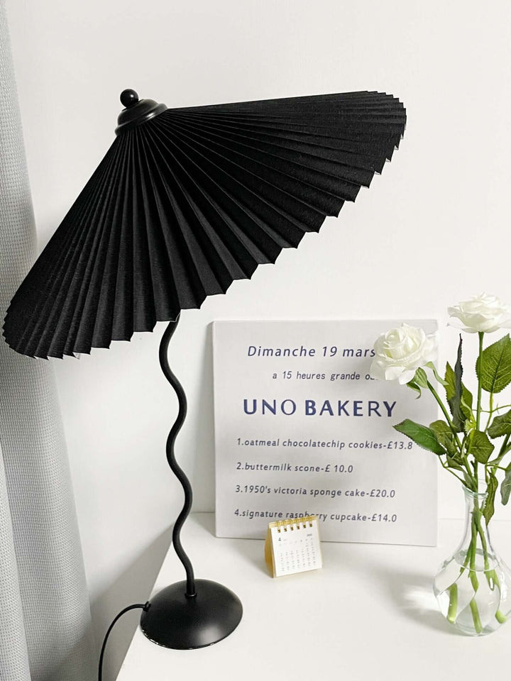 Modern Wavy Table Lamp