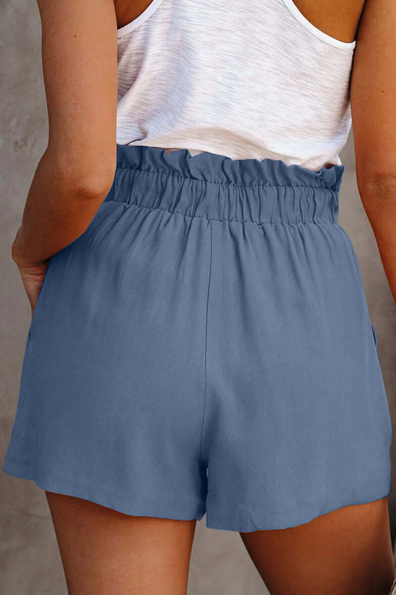 Women's Wide Leg Elastic Waist Shorts