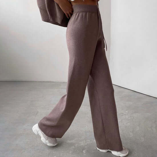 Women's Casual Knitted Sweater Set