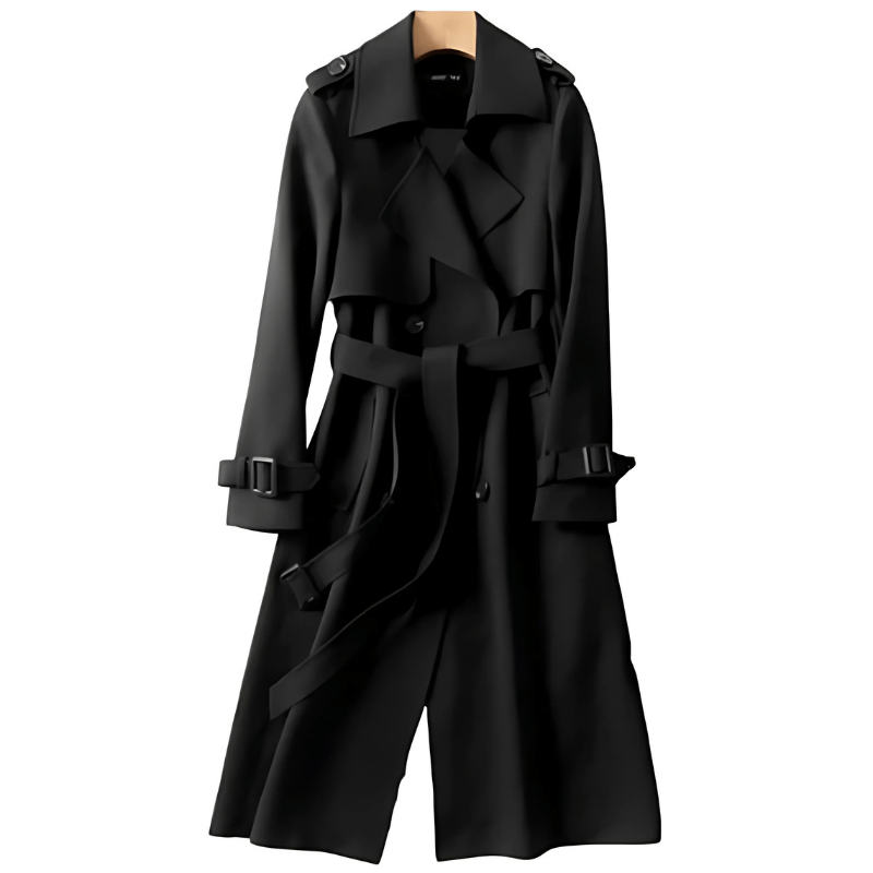 Women's Double-Breasted Trench Coat
