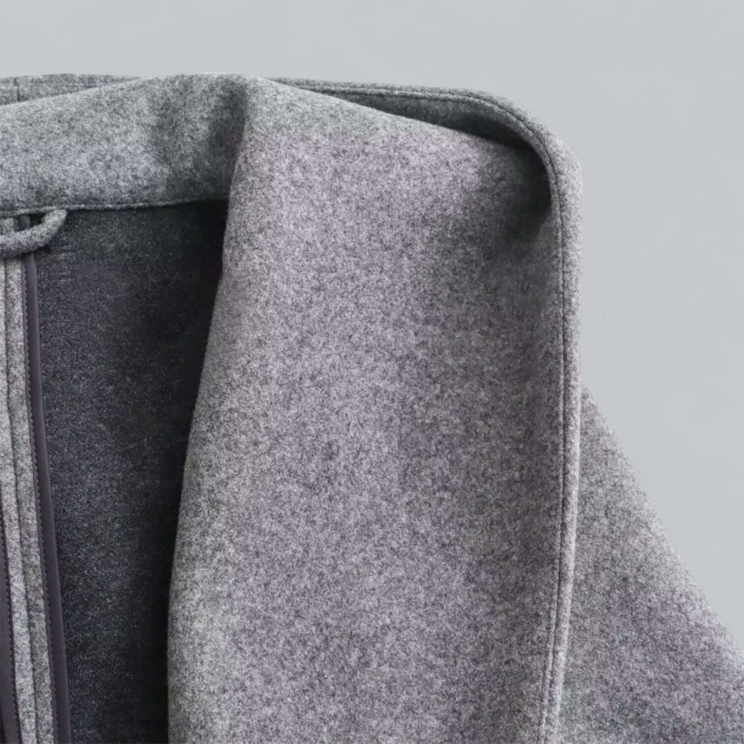 Women's Hooded Long Trench Coat