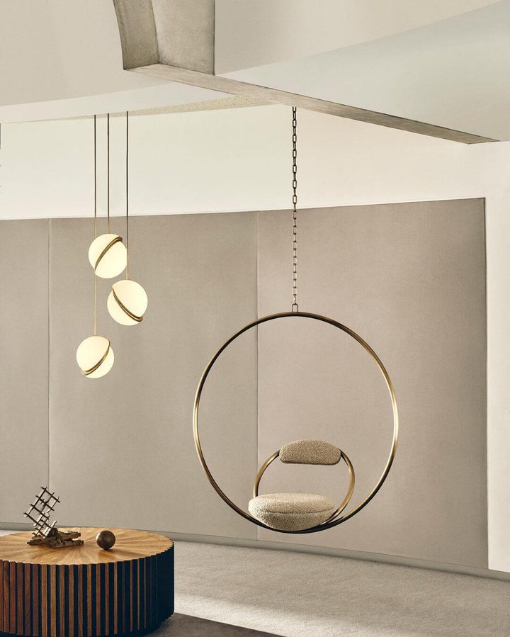 Modern Crescent Pendant Lamp