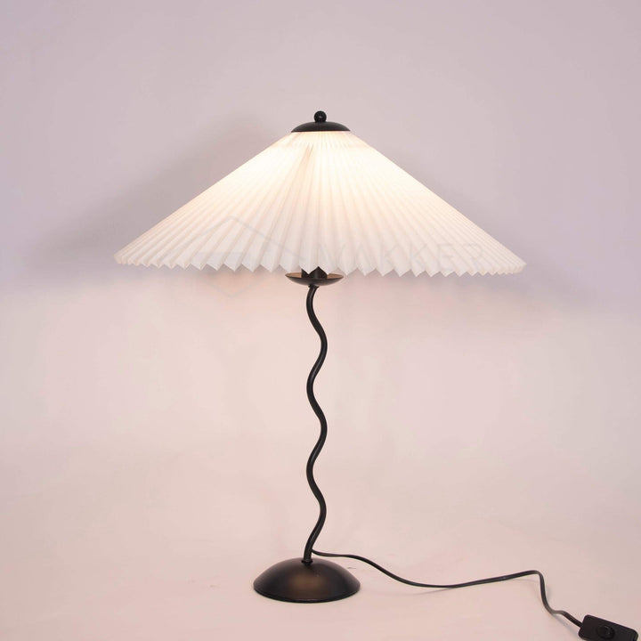 Modern Wavy Table Lamp