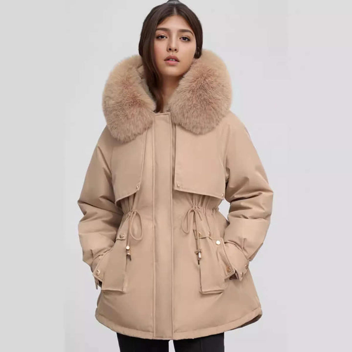 Women's Winter Faux Fur Collar Coat