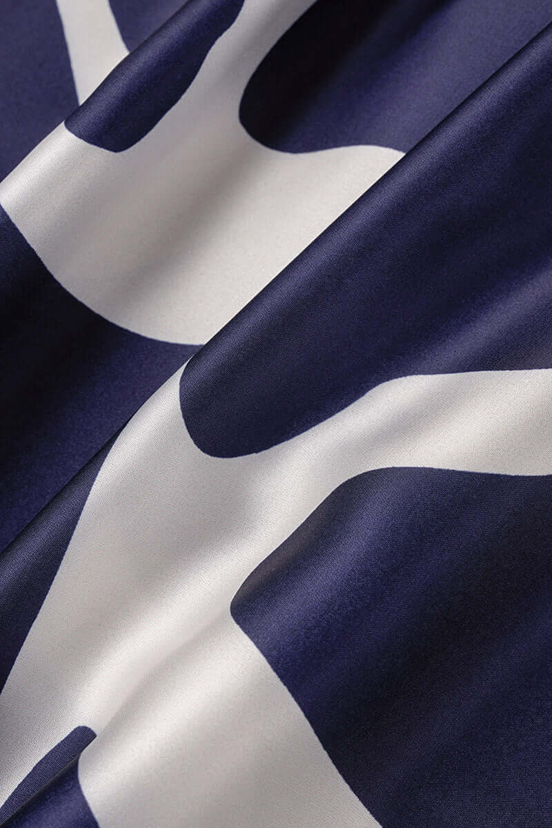 Women's Printed Off-Shoulder Long Sleeve Two-Piece Set