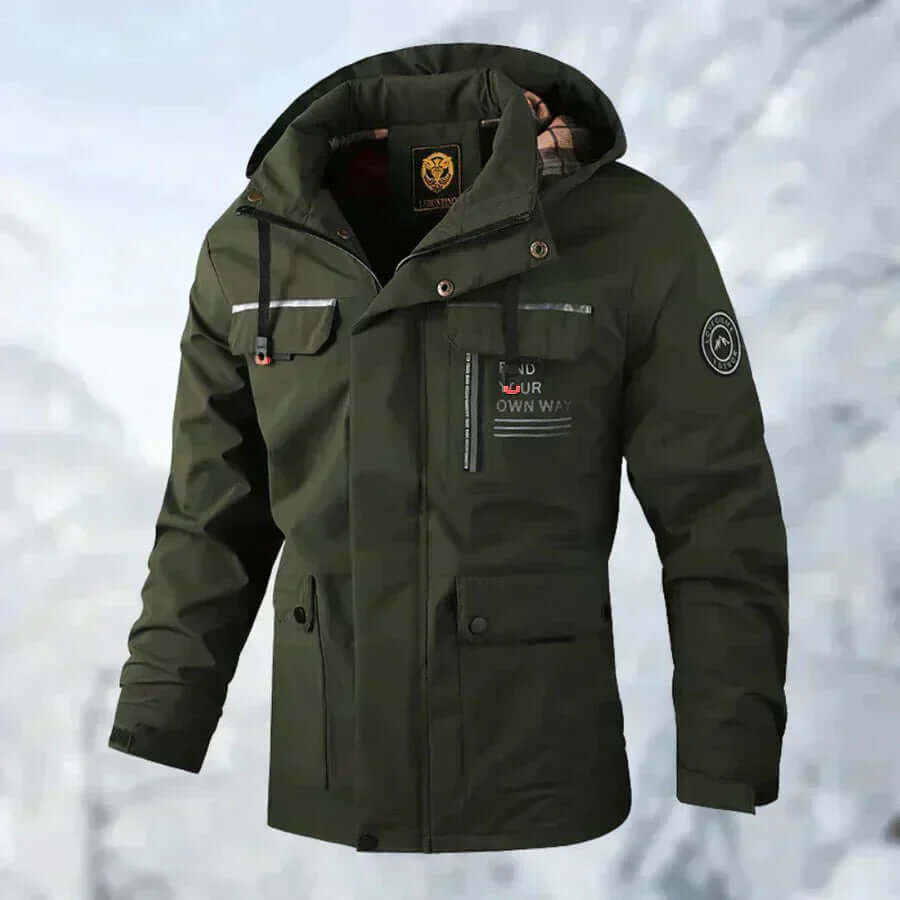 Men's Waterproof Goose Down Jacket