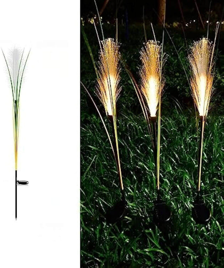 Solar Fiber Reed Garden Light