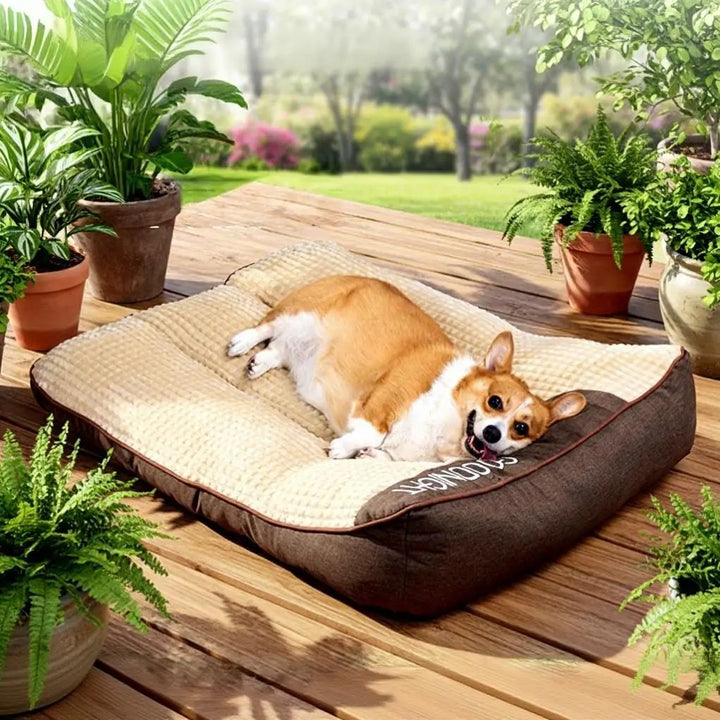 XXL Orthopedic Dog Bed with Removable Cover for Large Dogs