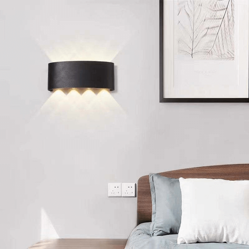 Modern LED Wall Sconce Light - Indoor/Outdoor