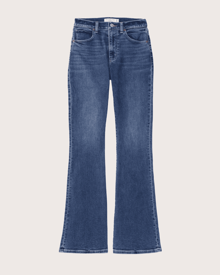 Women's High-Waisted Casual Jeans