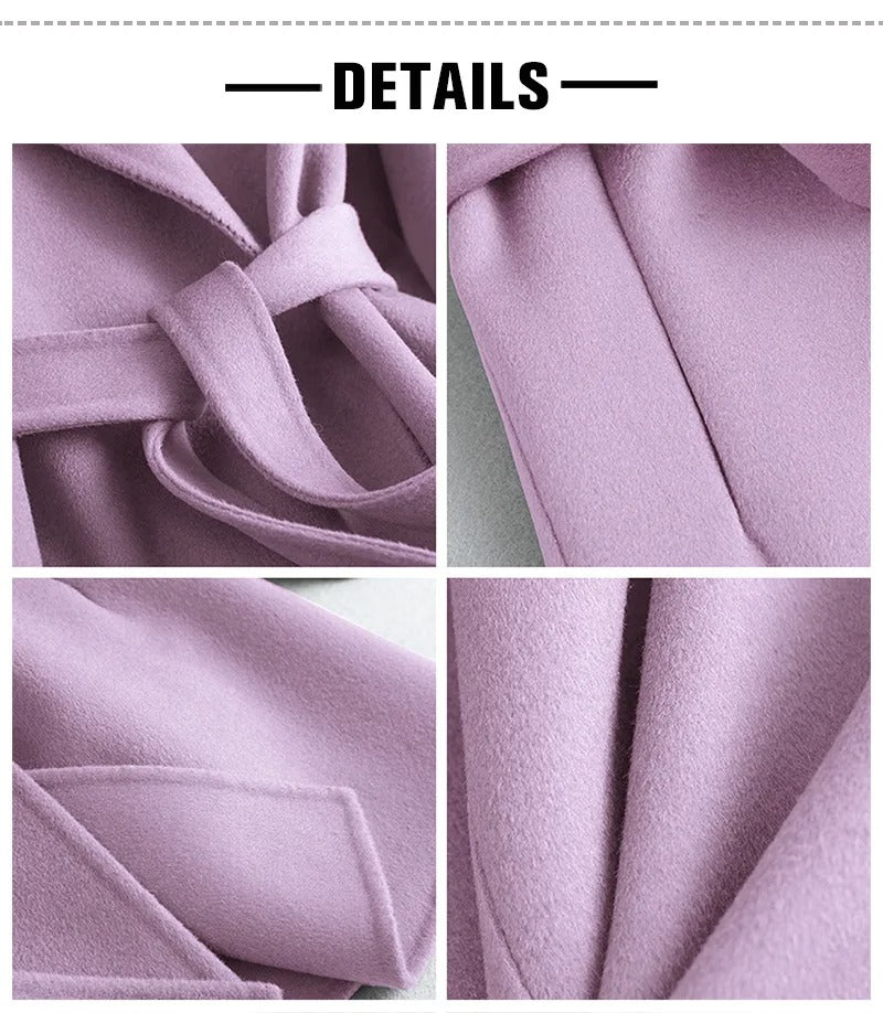 Women's Fitted Double-Breasted Jacket