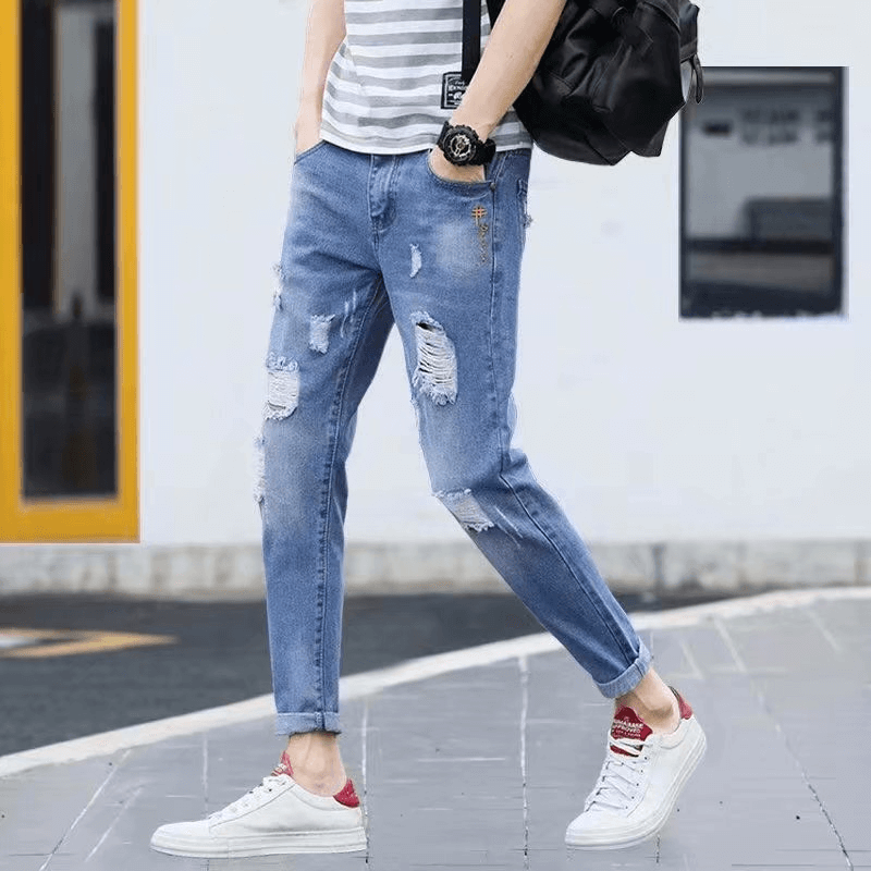 Men's Classic Fit Denim Jeans
