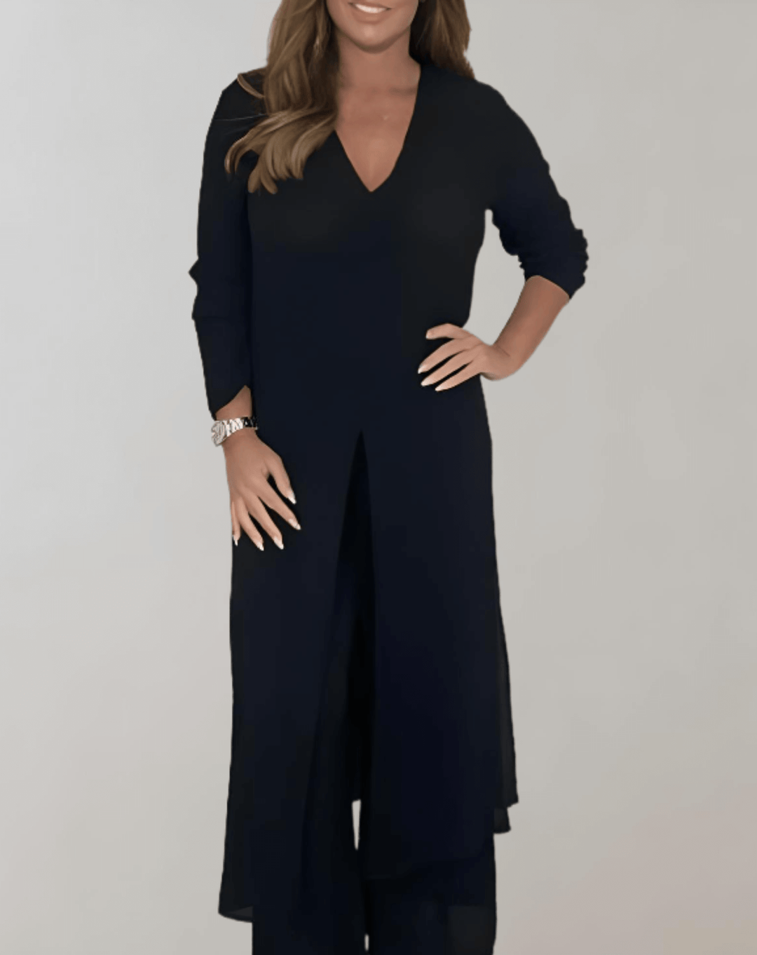 Women's Tweed Co-ord Set - Elegant Two-Piece Outfit