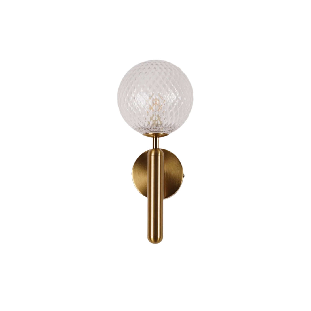 Modern Glass Wall Sconce - Elegant Lighting Fixture
