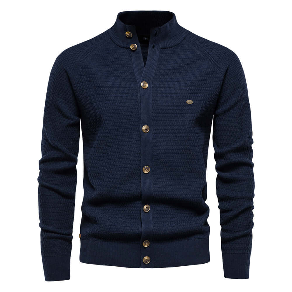 Men's Knitted Cardigan Sweater