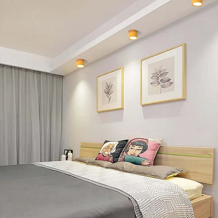 Modern Cylinder LED Ceiling Light for Hallways