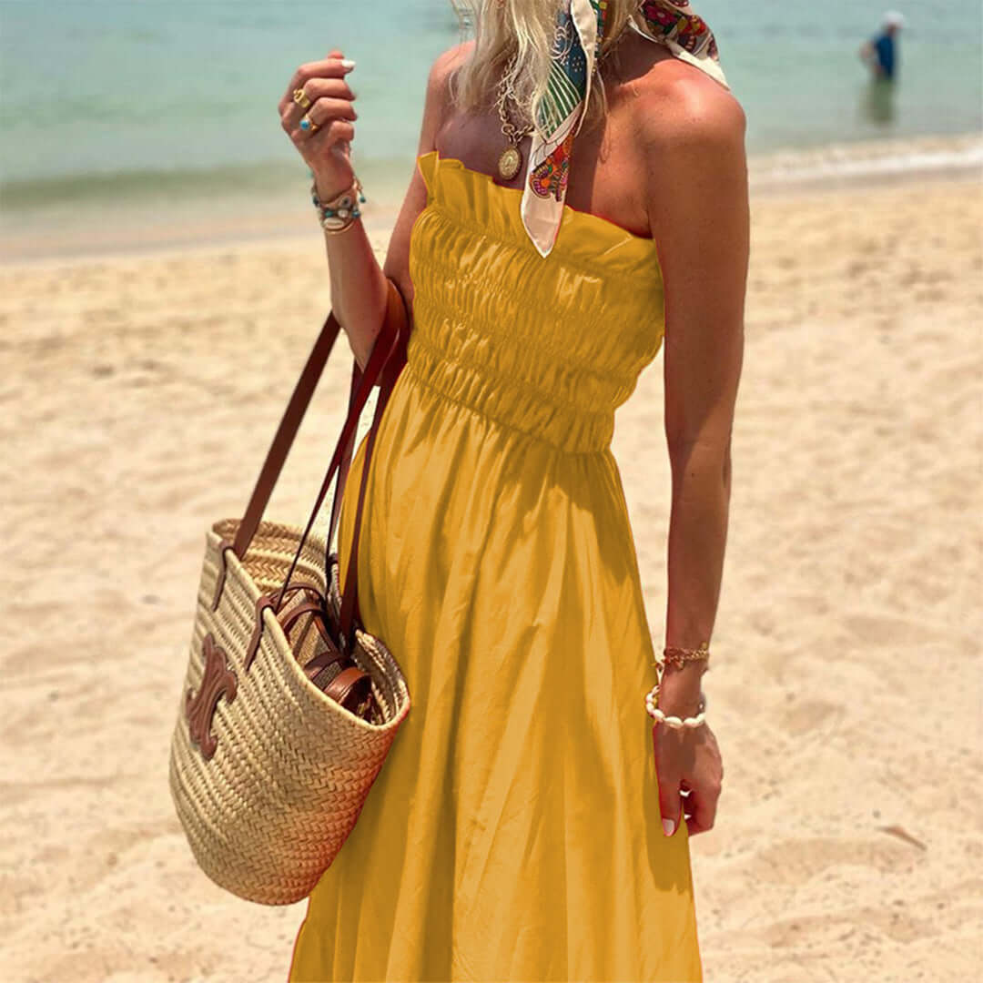 Summer Maxi Dress - Casual Tube Style