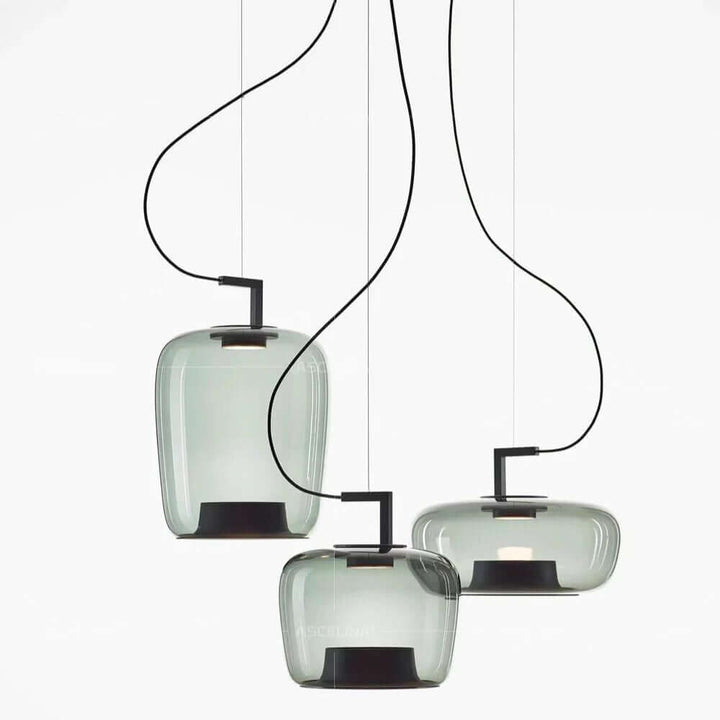 Modern Glass LED Pendant Light