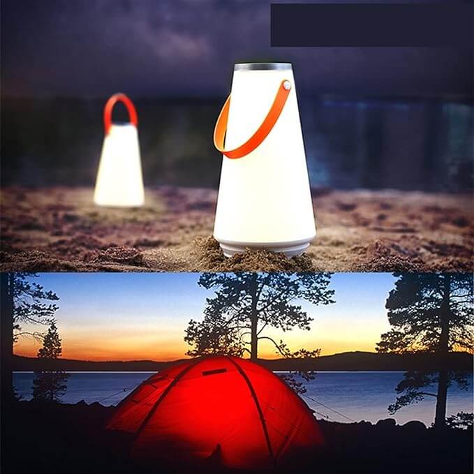 Portable LED Camping Lantern with 24H Runtime