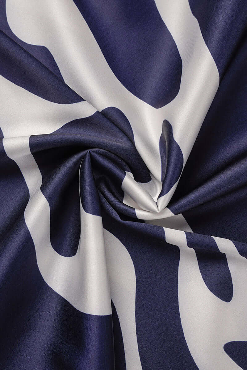 Women's Printed Off-Shoulder Long Sleeve Two-Piece Set