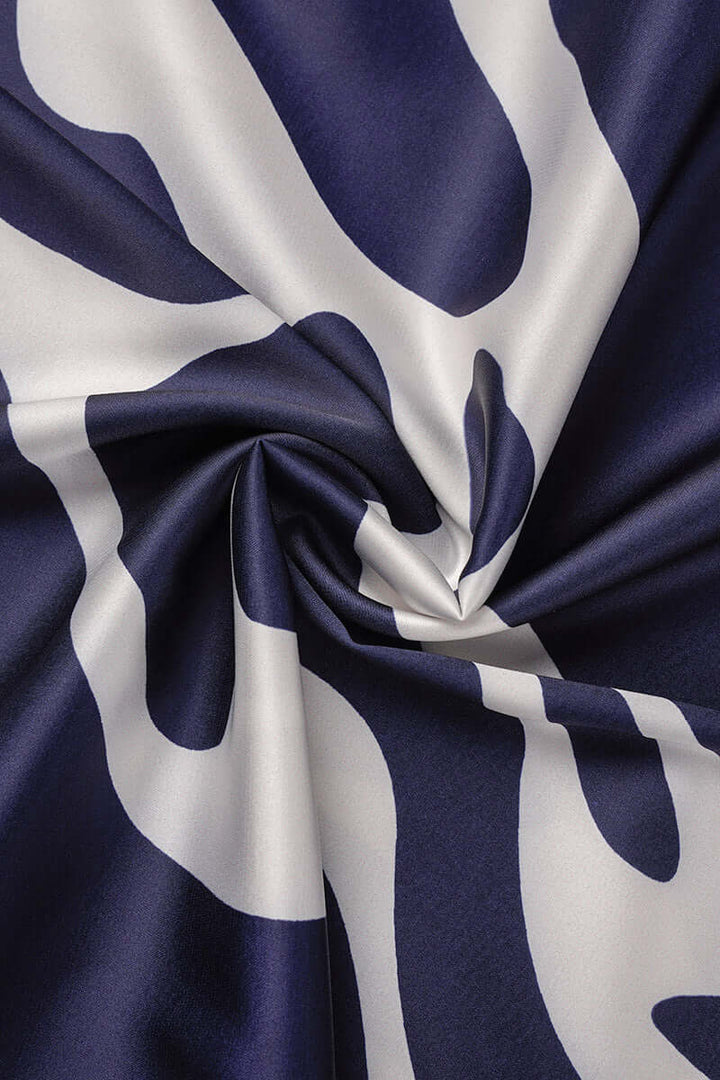 Women's Printed Off-Shoulder Long Sleeve Two-Piece Set