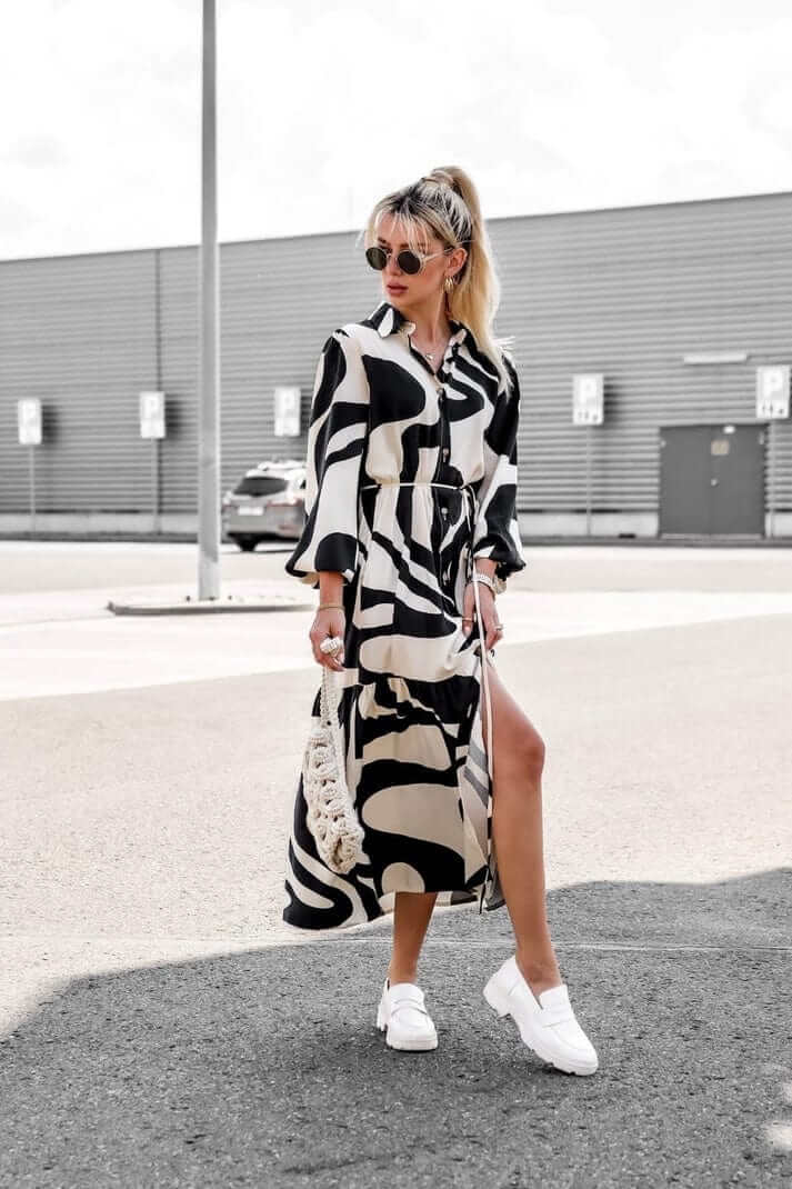 Elegant Maxi Dress - Flowing Gown