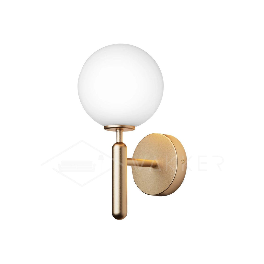 Modern Glass Wall Sconce - Elegant Lighting Fixture