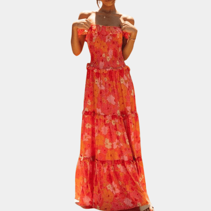 Boho Maxi Dress - Flowy Summer Dress