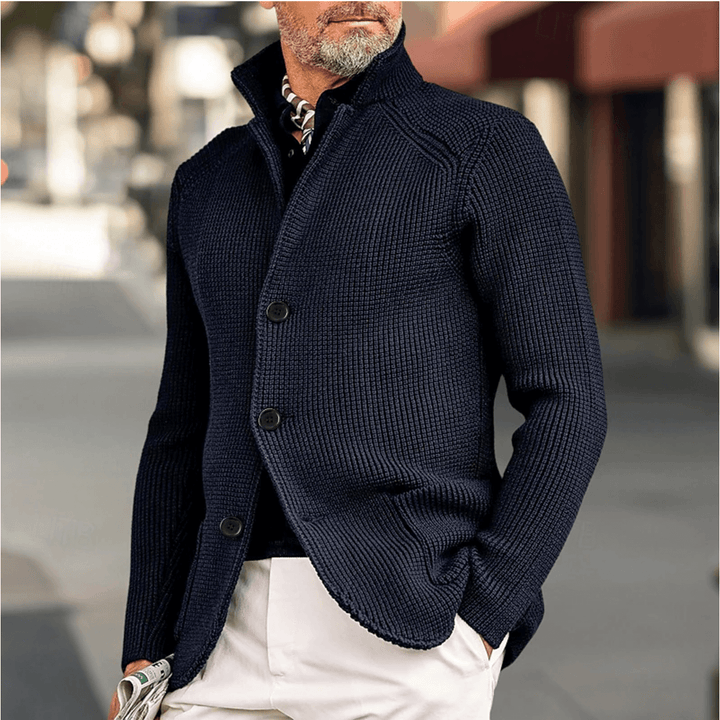 Men's Knit Cardigan Sweater - Comfortable & Stylish